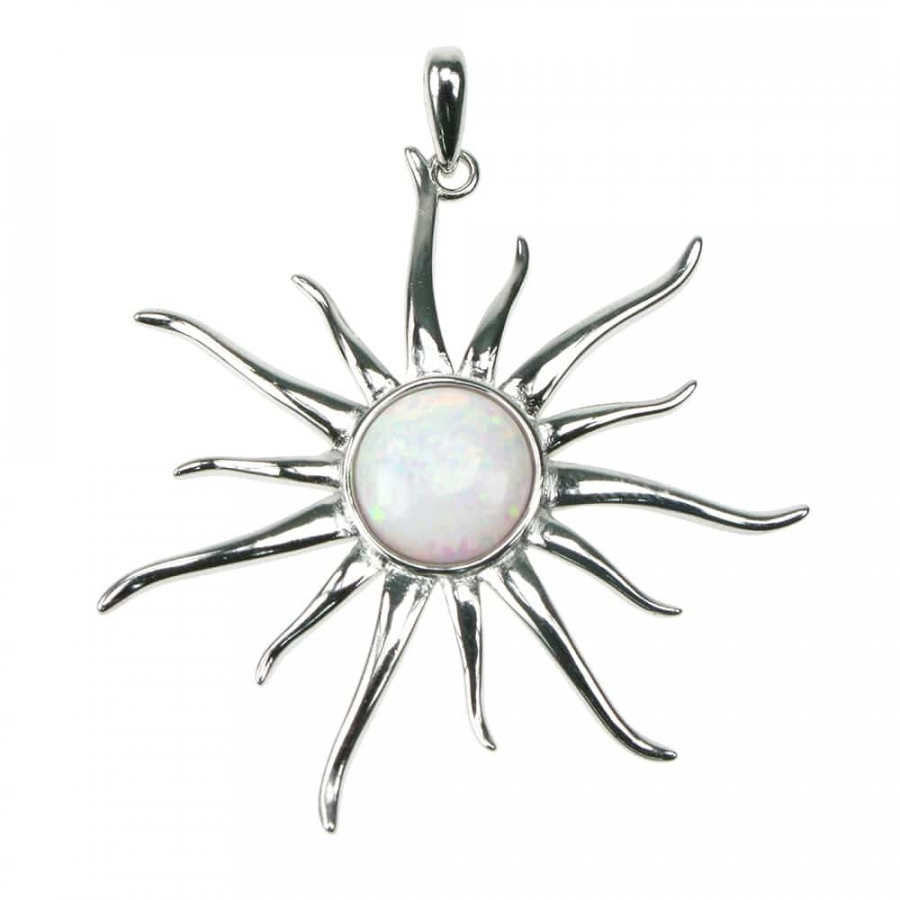 Rapunzel Sun Necklace, 925 Sterling Silver, Princess Jewelry – Reorah