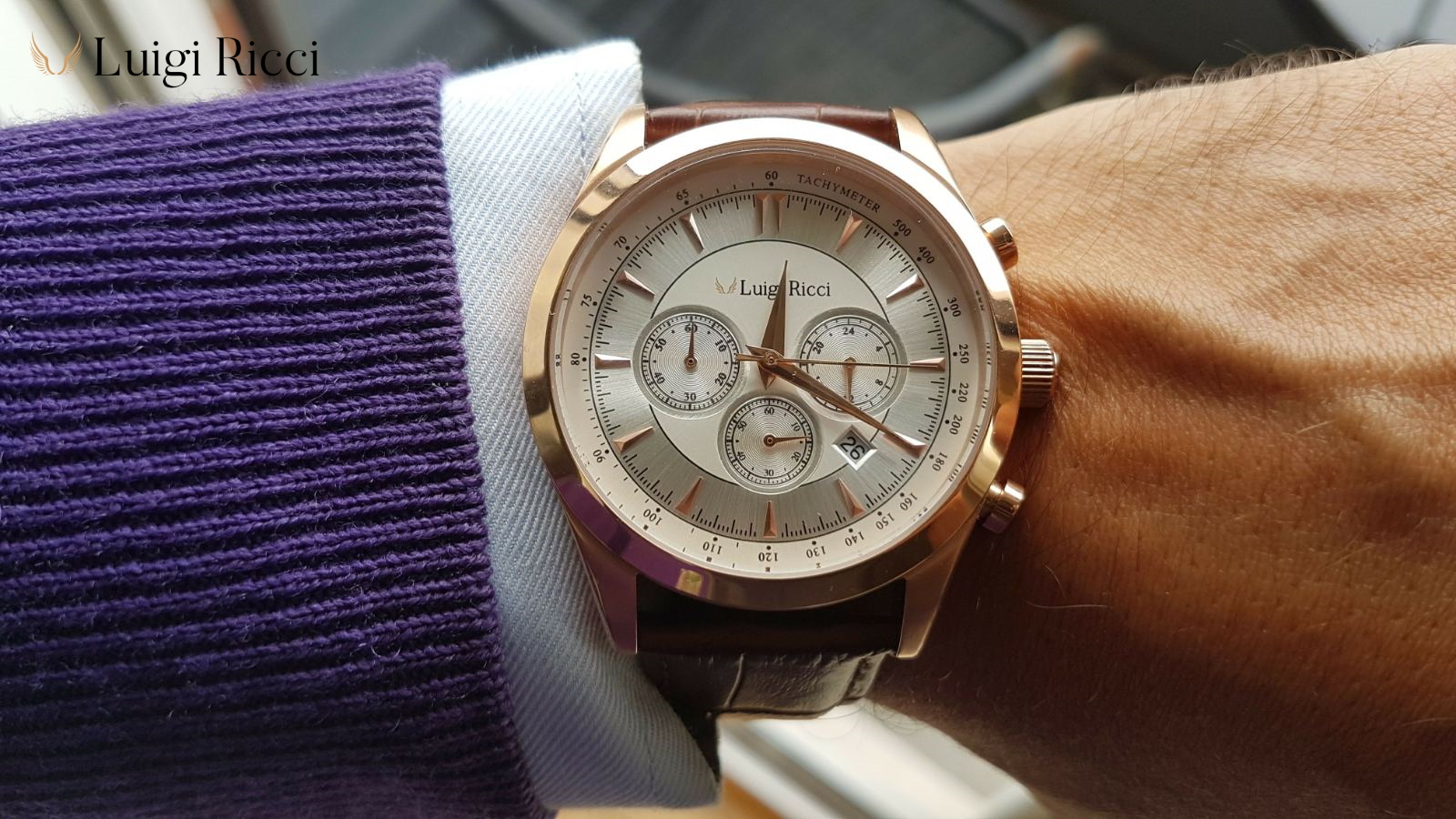 Luigi Ricci Eleganza X10 mens wrist watch