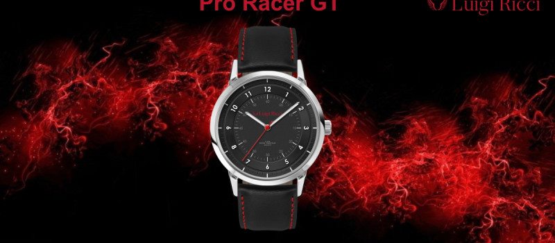 We introduce the classic Luigi Ricci Pro Racer GT sports watch