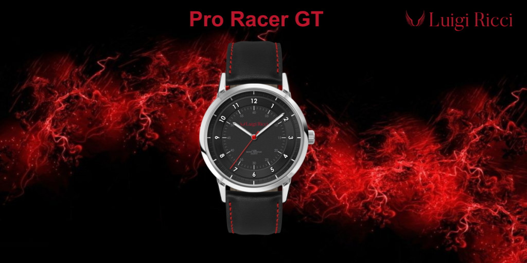 We introduce the classic Luigi Ricci Pro Racer GT sports watch